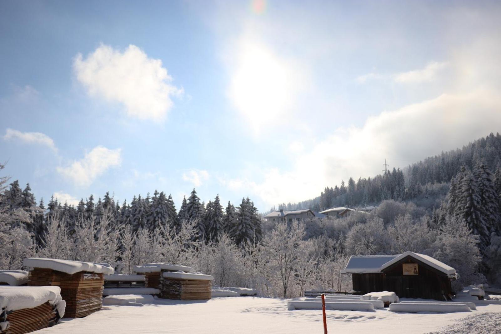 Ferienwohnung Riedbach インスブルック エクステリア 写真